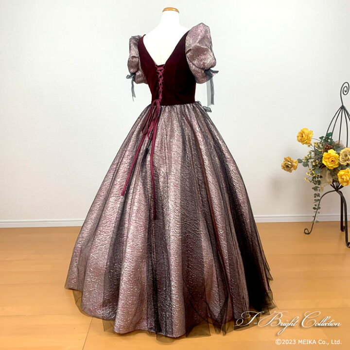 楽天市場】カラードレス ロングドレス プリンセスライン(7号 9号 