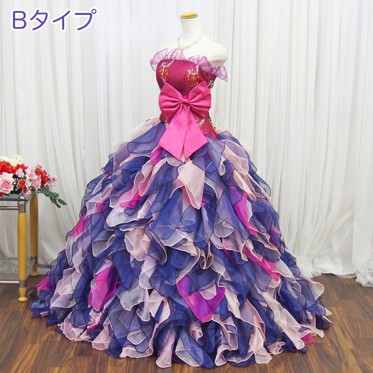 楽天市場】【在庫処分】ウェディングドレス カラードレス 2color (5号 