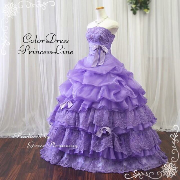 楽天市場】ウェディングドレス カラードレス ウエディングドレス  