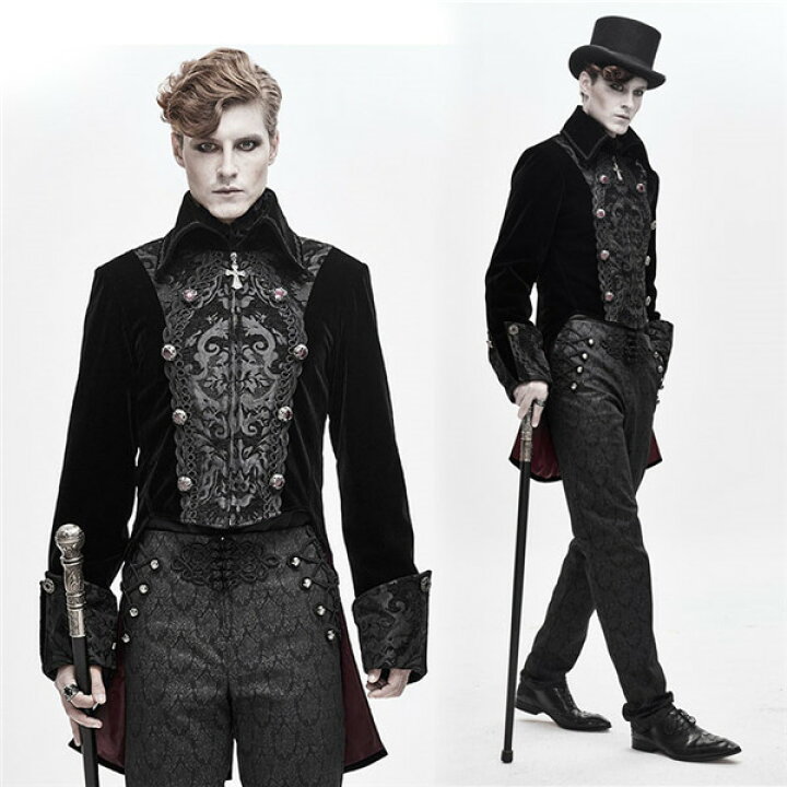楽天市場 王子様 王族服 将軍様衣装 メンズファッション ヴィンテージ パンク ゴシック 中世 17世紀 仮面舞踏会 男性用 コスチューム ブラック 紳士のコート 舞台衣装 演劇オペラ声楽 貴族服装 D9339c0x0zo グレースショップ