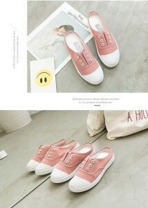 スニーカー レディース サンダル かかとなし スリッポン つっかけ かわいい シューズ 履きやすい 軽量 楽々 普段使い 日常 レースアップ ぺたんこ カジュアル シンプル ブラック ホワイト id0