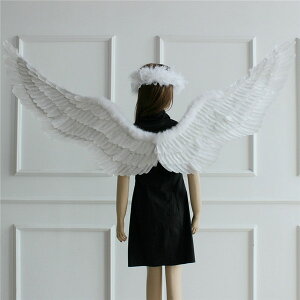 天使の羽 コスプレ道具 羽 翼 wing ウイング ホワイト ブラック 妖精 悪魔 演出 ステージ道具 イベント 文化祭 ファッションショー パーティーグッズ 撮影 cosplay用 コスプレ COSPLAY コスチュー