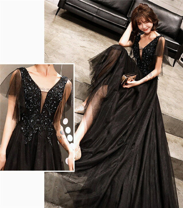 楽天市場】美シルエット 背中空き ドレス 大人 ピアノ発表会 高校生  