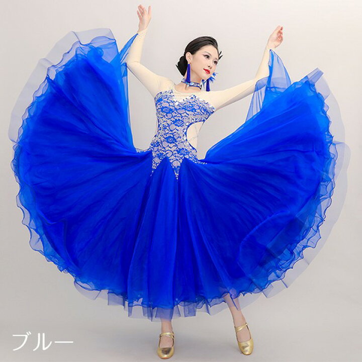 楽天市場】社交ダンスドレス 社交ダンス モダンドレス 大きいサイズ 