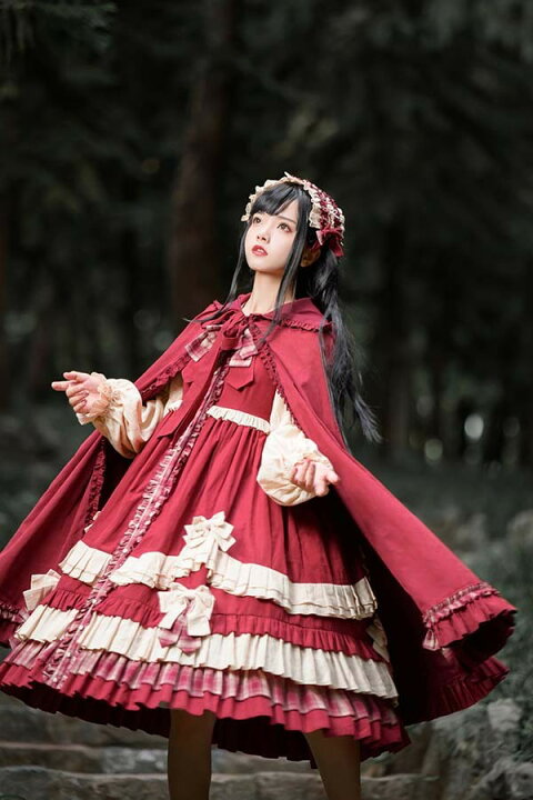 楽天市場】ロリータ クラロリ ワンピース ゴスロリ Aライン Lolita 