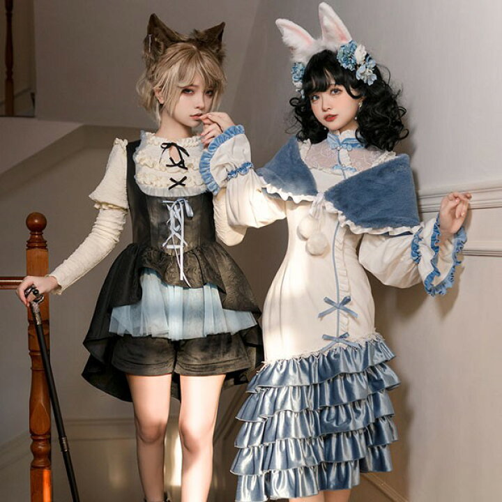楽天市場】ロリータ 中華風 lolita コスチューム 春服レディース 