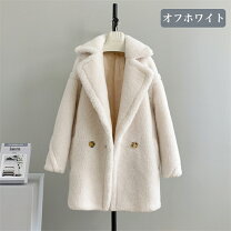 楽天市場】テディ（カラーホワイト）（コート・ジャケット｜レディース 