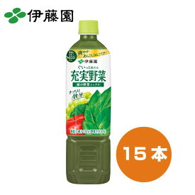 伊藤園 PET 充実野菜 緑の野菜ミックス 740g | 野菜ジュース 野菜 740g 15本 1ケース まとめ買い ギフト