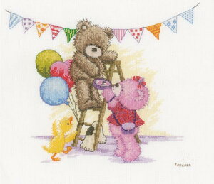 [֑ NXXeb` hJLbg Vervaco^xoR Popcorn Bear Birthday^o[Xf[ 16ctAC[_ N} NXXeb`Lbg イ hJ