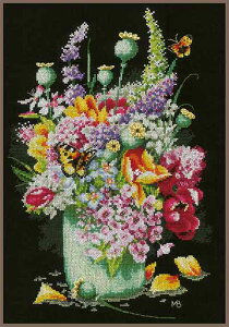 [֑ NXXeb` hJLbg Lanarte^i[e Flower power bouquet^t[p[u[P 14ct AC[_  Õ NXXeb`Lbg イ hJ