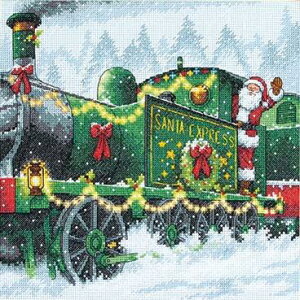 [֑ NXXeb` hJLbg fBVY Dimensions T^ GNXvX Santa Express 14ct NX}X NXXeb`Lbg イ hJ