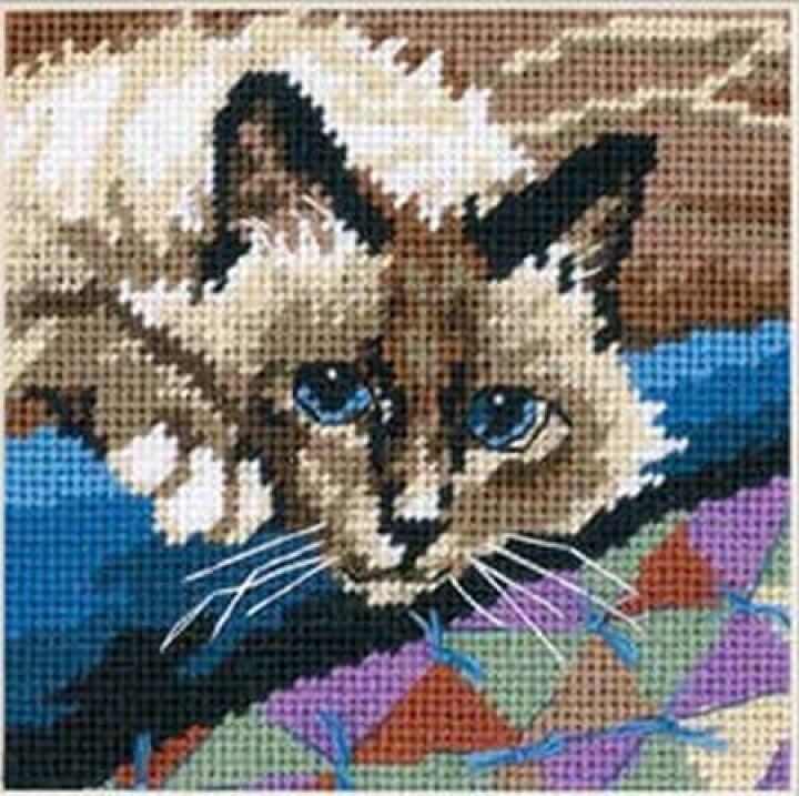 楽天市場】ニードルポイントキット 刺繍キットディメンションズ 