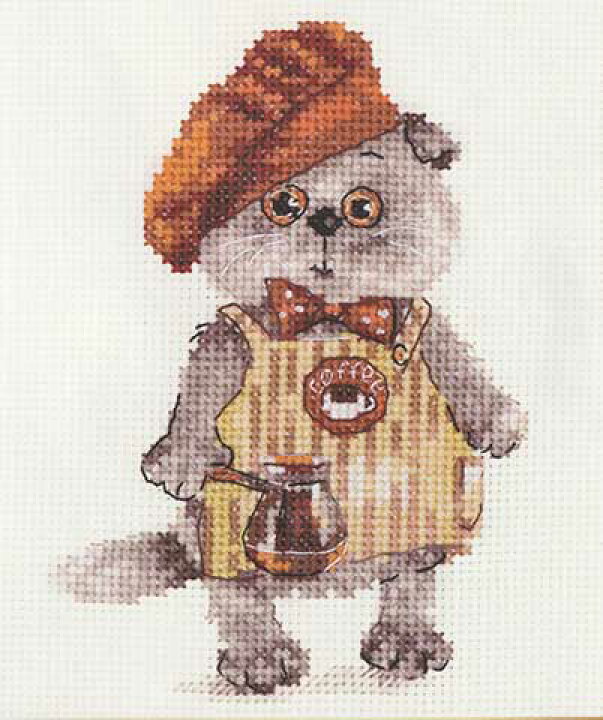 楽天市場 アリサ Alisa クロスステッチ 刺繍キット バリスタ バーシック 猫 クロスステッチキット ししゅう 刺繍 グレイスワーク