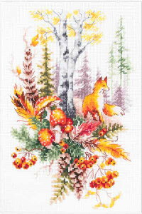 ���[���֑������� �N���X�X�e�b�` �h�J�L�b�g �}�W�b�N�j�[�h�� Magic Needle �H�̐X�̃X�s���b�g 14ct �A�� ���� �L�c�l �N���X�X�e�b�`�L�b�g �����イ �h�J