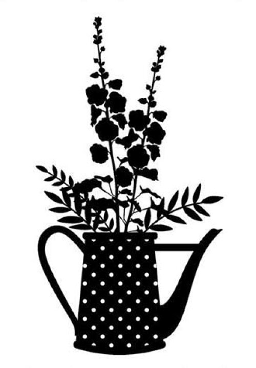 楽天市場 クリアスタンプ 花とポット 輸入スタンプ アートスタンプ グレイスワーク