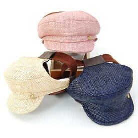 ペット用帽子　【Garden Of Eden　麦わらマリンキャップ　XS～Mサイズ】　オシャレなわんちゃんに♪