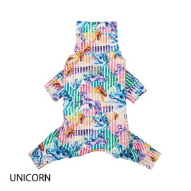ペット服　【MANDARINE BROTHERS　スキンタイトスーツ　マルチプリント　UNICORN　XS・S・M・L・XL・XXL・3L・4L・5L・MD・XLB】マンダリンブラザーズ　MB25