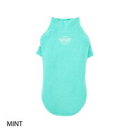 ペット服　【MANDARINE BROTHERS　スキンタイトウォームTシャツ　ミント　XS～5L】　冬の寒さ対策に　マ…