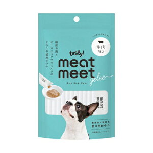 �y�b�g����@�ytasty! meat meet gelee �@���� 10g×7�{����z�@�e�C�X�e�B�[�@�~�[�g�~�[�g�W�����@�I���c�Ƃ��āA�����̂��͂�Ƀg�b�s���O�Ƃ��Ă�