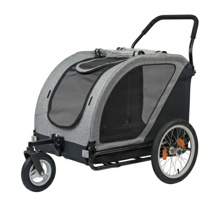 楽天市場】ペットカート 【Air Buggy for Dog NEST アースグレー 