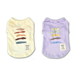 ペットウェア　【TINOTITO　イラストTシャツ】XS～XXLサイズ　TT25SS