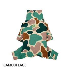 ペット服　【MANDARINE BOTHERS　スキンタイトスーツ　マルチプリント　CAMOUFLAGE カモフラージュ　XS・S・M・L・XL・XXL・3L・4L・5L・MD・XLB】マンダリンブラザーズ　MB26AW