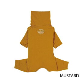 ペット服　【MANDARINE BROTHERS　　スキンタイトスーツ　マスタード　XS・S・M・MD・L・XL・XLB・XXL・3L・4L・5L】マンダリンブラザーズ　MB