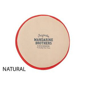 ペットトイ　【MANDARINE BROTHERS　MBフライングディスクトイ　ナチュラル】マンダリンブラザーズ　MB