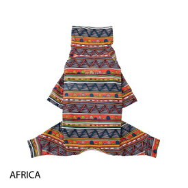 ペット服　【MANDARINE BROTHERS　スキンタイトスーツ　マルチプリント　AFRICAN　XS・S・M・MD・L・XL・XLB・XXL・3L・4L・5L】マンダリンブラザーズ　MB23