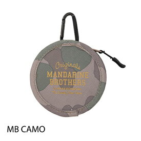 ペットとおでかけ♪　【MANDARINE BROTHERS　ポータブルボウル　カモフラ】フードボウル　マンダリンブラザーズ　フードやお水入れに　お散歩