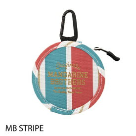 ペットとおでかけ♪　【MANDARINE BROTHERS　ポータブルボウル　ストライプ】フードボウル　マンダリンブラザーズ　フードやお水入れに　お散歩