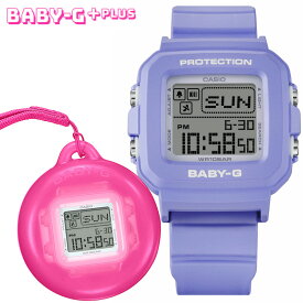 5/17発売【数量限定！クロミカバープレゼント】】BGD-10K-6JR BABY-G＋PLUS CASIO カシオ BABY-G ベビーG 腕時計 正規品 メーカー保証 10気圧 防水 ストラップ 専用ホルダー デコレーション デジタル ドット アニメーション レトロ Y2K クロミオリジナルカバープレゼント