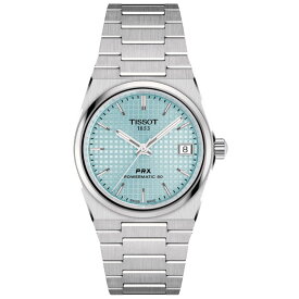 【2000円OFF＆最大P53倍】【無金利12回】TISSOT PRX ティソ T1372071135100 POWERMATIC80 パワーマティック80 T-クラシック アイスブルー ブランド腕時計 オートマティック 自動巻き ステンレス おしゃれ 防水 男性 実用的 35mm 母の日