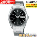 【2000円OFFクーポン配布中&楽天SS】セイコー セレクション SBTH011 SEIKO Selection 国内正規品 メンズ 男性 クオーツ クォーツ ステンレス ブラック 黒文字盤 デイデイト ブランド 実用的 防水 おしゃれ ホワイトデー