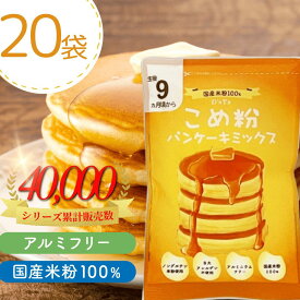 【楽天ランキング6冠達成！】 D'sTs 米粉 パンケーキミックス 100g 3袋 5袋 10袋セット 8大アレルゲン不使用 ホットケーキミックス 保存料 着色料 香料無添加 アルミニウムフリー 国産米粉 離乳食 おやつ 9ヶ月頃 rice flour