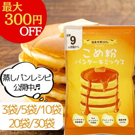 【公式】 D'sTs 米粉 ホットケーキミックス パンケーキミックス 100g 3袋 5袋 10袋セット 8大アレルゲン不使用 ホットケーキ 保存料 着色料 香料無添加 アルミニウムフリー 国産米粉 離乳食 おやつ 9ヶ月頃
