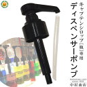 【キャプテンシロップ】ディスペンサーポンプ / 対応規格: 無果汁シロップ 600ml 瓶 [中村商店]