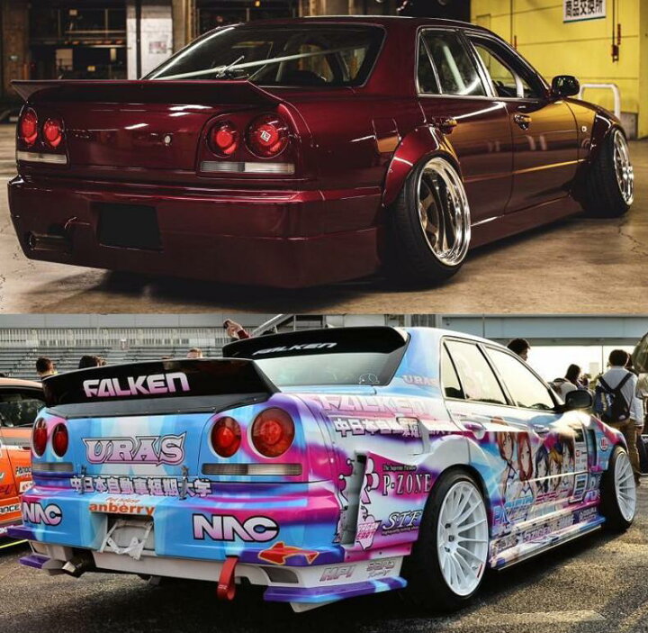 楽天市場】R34 SKYLINE 4Dr 垂直尾翼 : GradoMondoPlus楽天市場店