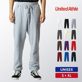 スウェットパンツ メンズ レディース 無地 厚手 綿 裏パイル スウェット スエットパンツ おしゃれ S M L XL カジュアル アメカジ ストリート シンプル スポーツ ダンス スエパン 白 黒 上下セットアップ可能 男女兼用 ユニセックス United Athle ユナイテッドアスレ 5017-01