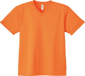 Vネック Tシャツ メンズ 大きいサイズ 半袖 レディース 吸汗速乾 ドライメッシュ 無地 3L 4L 5L おしゃれ シンプル スポーツ バスケ サッカー テニス ダンス glimmer グリマー ドライVネックTシャツ 00337-AVT