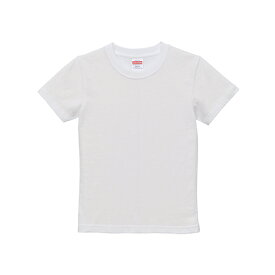 Tシャツ キッズ ジュニア 子供 半袖 綿 おしゃれ 無地 90cm 100cm 110cm 120cm 130cm 140cm 150cm 160cm カジュアル アメカジ シンプル スポーツ ダンス 学生 定番 男女兼用 白 黒 ホワイト ブラック United Athle ユナイテッドアスレ ハイクオリティーTシャツ 5001-02