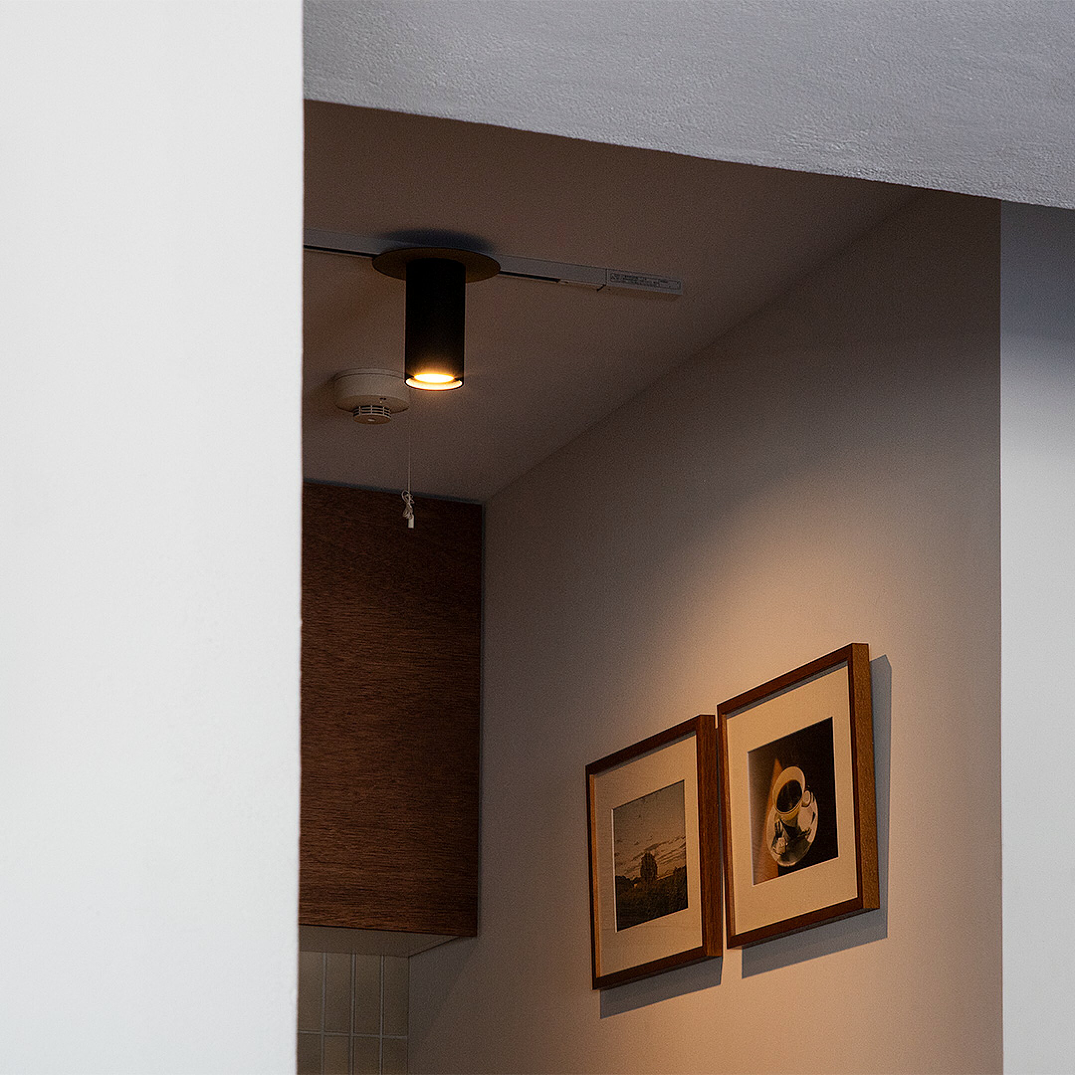 さりげなくアートを照らすことも