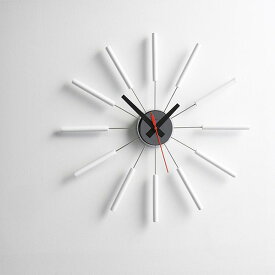 掛け時計 Atras clock アトラス クロック 壁掛け時計 アナログ ナチュラル 北欧 おしゃれ かわいい 新築祝い ギフト スイーブムーブメント 電池式 直径51cm 木製 アメリカン ミッドセンチュリー TK-2048