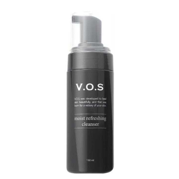 楽天市場】VOS モイスト リフレッシング クレンザー 黒 150ml 洗顔料 