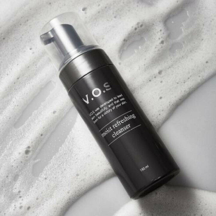 楽天市場】VOS モイスト リフレッシング クレンザー 黒 150ml 洗顔料 