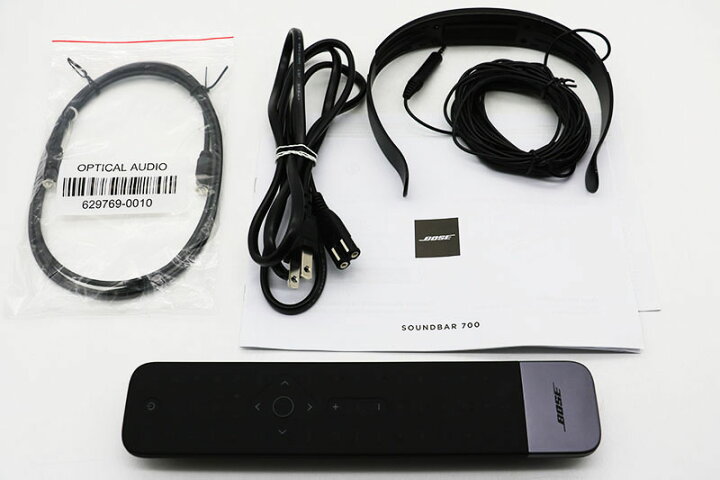 楽天市場】◇BOSE ボーズ SOUNDBAR 700 BLK ブラック サウンドバー 