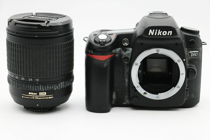 楽天市場】□Nikon ニコン D80 AF-S DX18-135G レンズキット ジャンク 