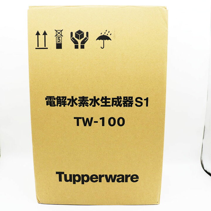 楽天市場】◇新品未使用 タッパーウェア 電解水素水生成器S1 TW-100 