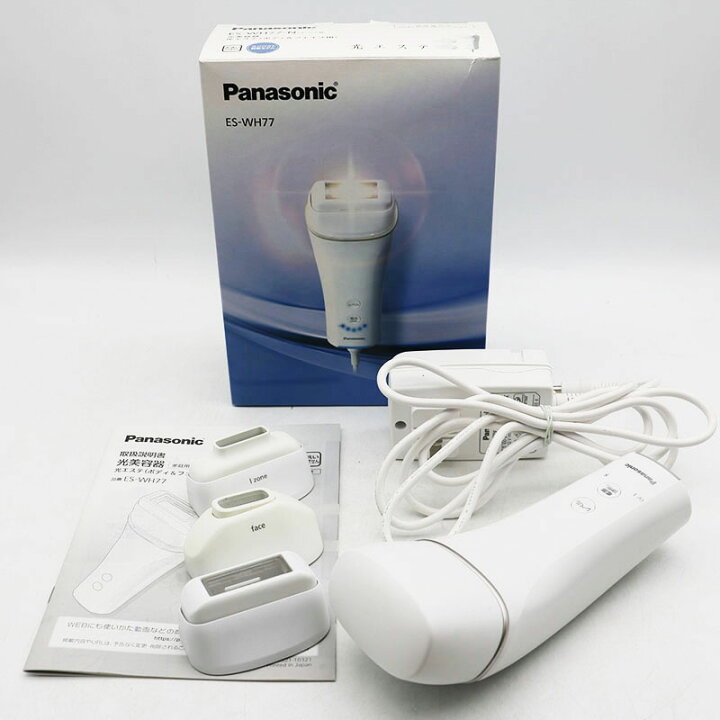 楽天市場】△美品 Panasonic パナソニック 光エステ ES-WH77 元箱あり 
