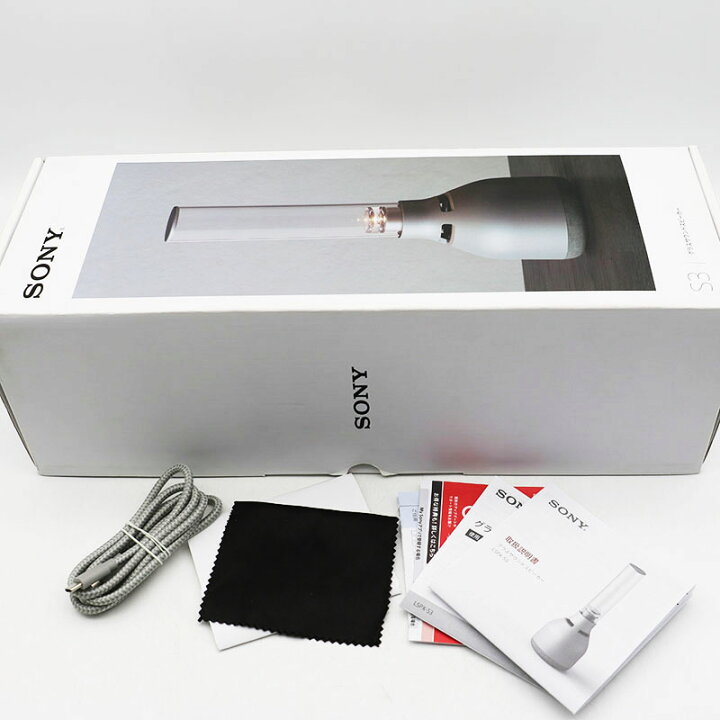 楽天市場】◇極美品 SONY ソニー LSPX-S3 グラスサウンドスピーカー 元 